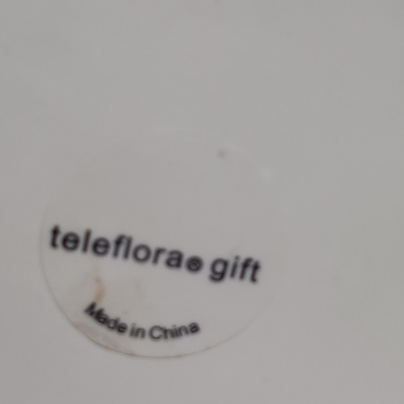 Teleflora Pink Iridescent Reactive Glaze Heart Stone Stoneware Pitcher 6.5" Vase - Picture 5 of 7